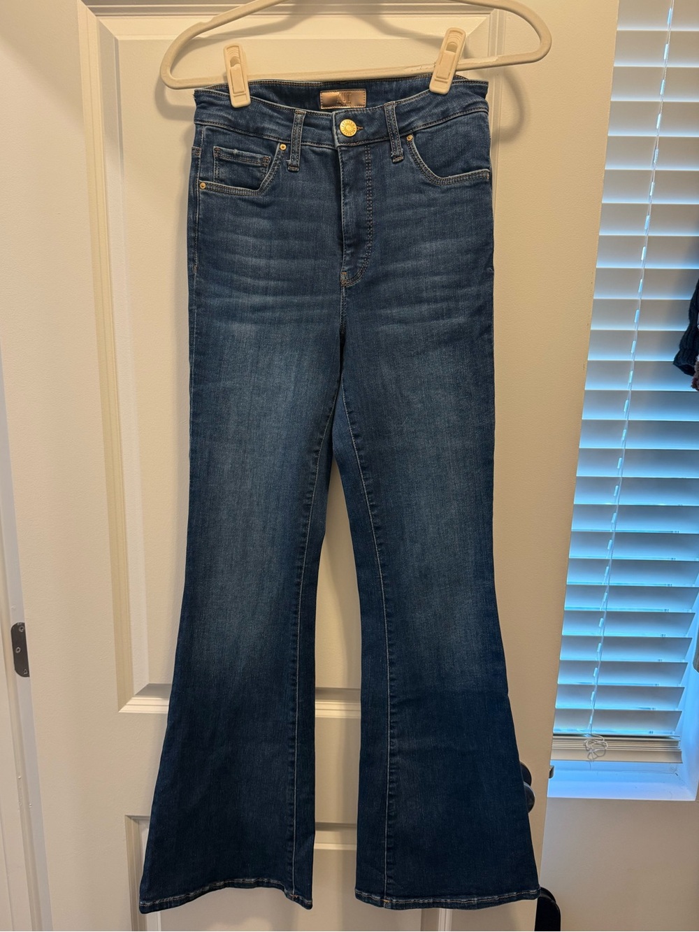 Kut from the Kloth Dark Blue Flare Jeans